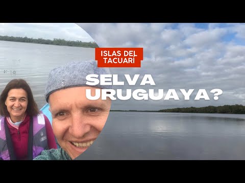 Una de las 7 islas del Río Tacuarí en Uruguay