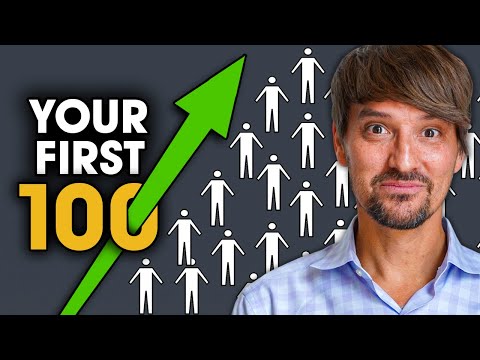 YouTube video about From Zero to 100: How to get your first 100 customers