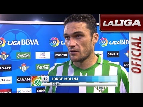 Entrevista a Molina tras el Real Betis (1-2) Elche CF - HD