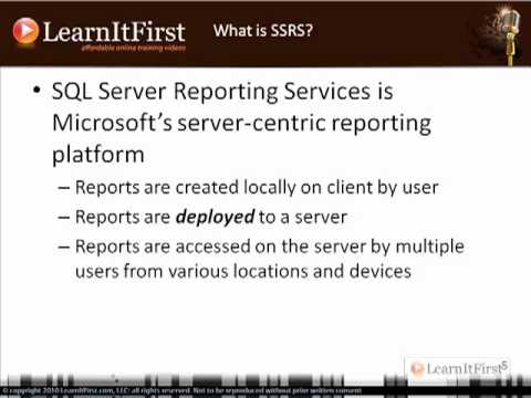 What is Reporting Services? (Part 1)