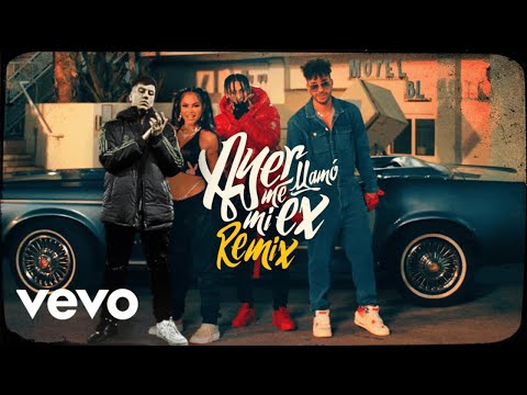 KHEA, Natti Natasha, Prince Royce, DUKI - Ayer Me Llamó Mi Ex Remix ft. Lenny Santos [Audio Oficial]