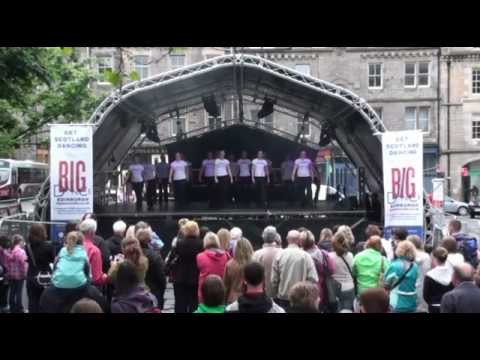 CSBS at Big Dance Edinburgh - Jazz dance demo