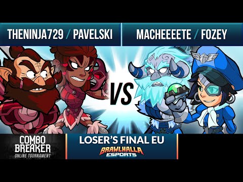 TheNinja729 & Pavelski vs Macheeeete & Fozey - Loser's Final - Combo Breaker 2020 - 2v2 EU