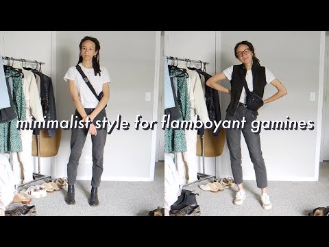 Flamboyant Gamine Tries Dramatic Classic Style