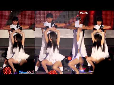 [mixed] 140816 HyunA현아 - RED빨개요 @ DMZ 평화콘서트 직캠