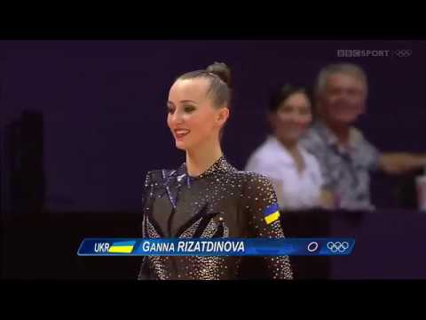 2012.08.11 London - Ganna Rizatdinova 1993 🇺🇦UKR - Hoop 26.750 - 2012 Summer Olympics