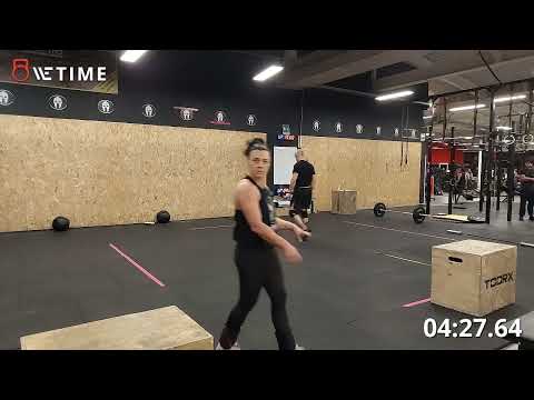 Athens throwdown 23 Master 45+ wod1a+1b