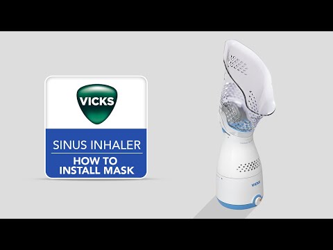 Vicks Sinus Inhaler VIH200 - How to Install Mask