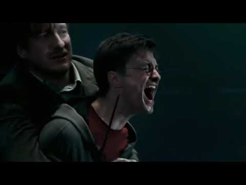 harry's unmuted scream in sirius' death (harry potter and the order of the phoenix)