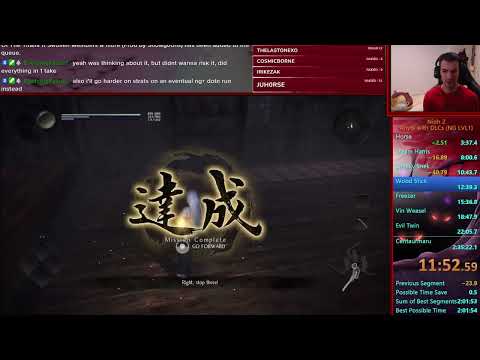 [WR] Nioh 2 Level 1 Any% with DLCs Speedrun in 2:14:54 RTA (PS5)