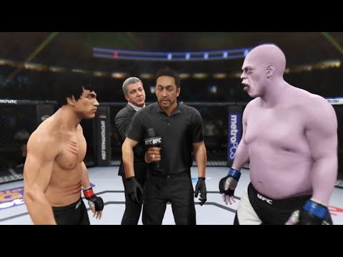 Bruce Lee vs. Lord Prunus (EA Sports UFC 2) - Epic Battle 💯 🐲 - Dragon Fights 🐉