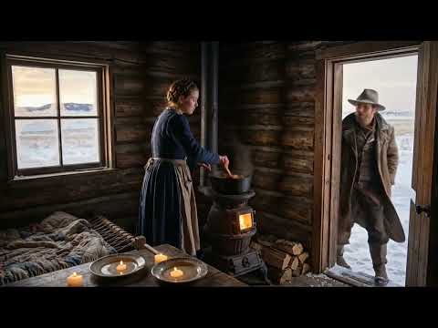 In -77°F Bought as a Bargain Bride — Her First Act in the Cabin Left the Cowboy Speechless