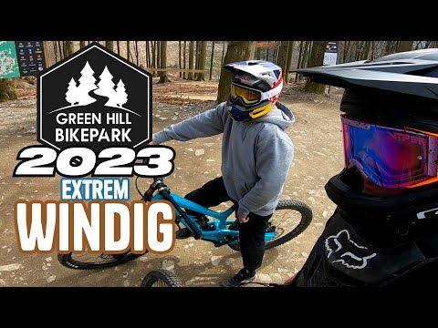 Greenhill Bikepark 2023 | 💨 Eskalation durch extremen Wind 🌬️  | Tim Schumacher