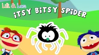 Itsy Bitsy Spider with LYRICS and ACTIONS - Insy wincy spider nursery rhyme