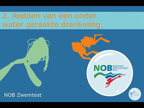 2 Redden van een onder water geraakte drenkeling