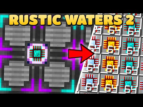 PROGRAMMED AUTO CRAFTING & SMELTING! Rustic Waters 2 EP14 | Modded Minecraft 1.16