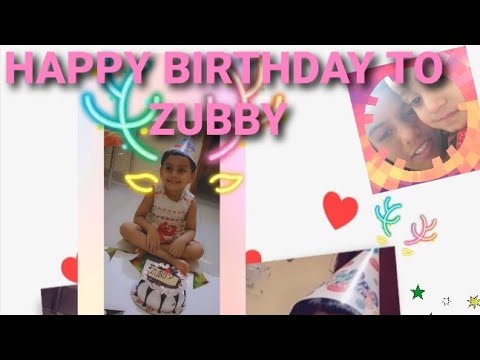 Zubaida Arshi 4th birthday