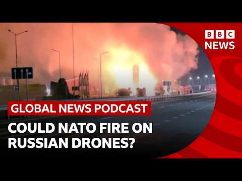 Nato is urged to target Russian drones over Ukraine and other top stories | Global News Podcast