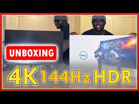 FINALLY Entering The Upper Echelons of Gaming!!! | 4K 144Hz IPS HDR Monitor Unboxing (Dell G3223Q)