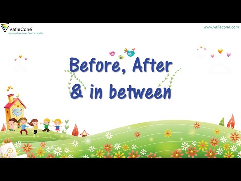 Before After Between Numbers