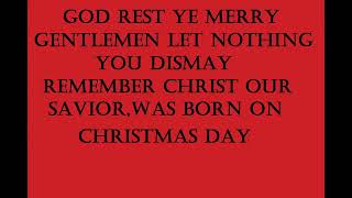 Mariah Carey - God Rest Ye Merry Gentlemen Lyrics