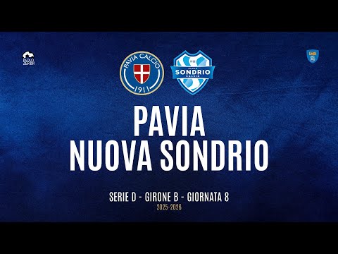 [HIGHLIGHTS] Serie D Group B 25/26 - | Matchday 8 | Pavia vs. Nuova Sondrio