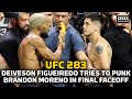 UFC 283: Deiveson Figueiredo Tries To Punk Brandon Moreno In Final Faceoff | MMA Fighting