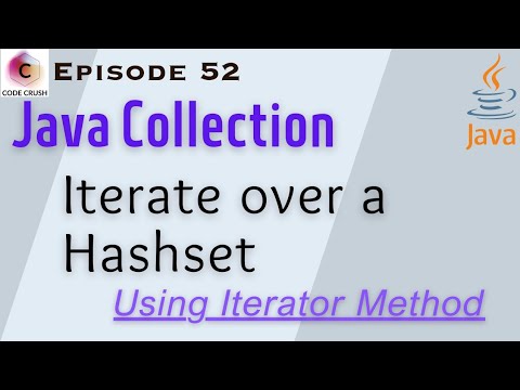 Iterate Over Hashset Java Hashset In Java Iterator Method Hasnext