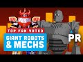 Revealed: Your Top 5 Giant Robots & Mechs - Power Ranking