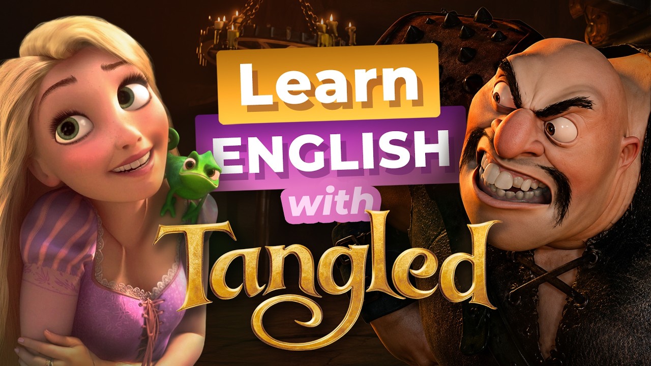 Learn English with TANGLED — Rapunzel Visits the Tavern