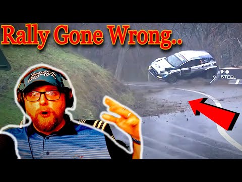 NASCAR Fan Reacts to WRC Rallye Mistakes & Crashes