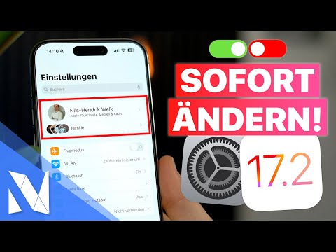iPhone Einstellungen, die du JETZT ändern solltest! (iOS 17.2) | Nils-Hendrik Welk