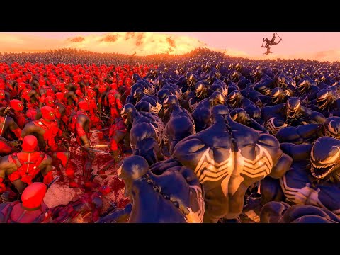 19800 Deadpools VS 19800 Venoms | Ultimate Epic Battle Simulator 2 |  UEBS 2
