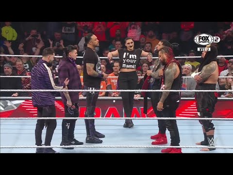 Confrontación entre The Usos & The Judgment Day - WWE Raw 16/01/2023 (En Español)