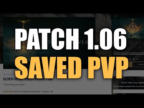 Elden Ring Patch 1.06 Overview