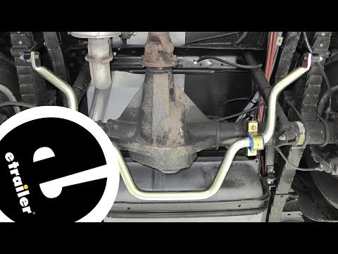etrailer | Complete Breakdown of the Roadmaster Rear Anti-Sway Bar