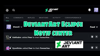 DeviantArt Eclipse inbox - A closer look