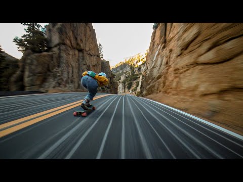 Lisa Peters: Girl Racing Down Sonora Pass