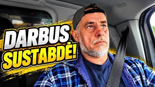 DARBO SAUGA SUSTABDĖ DARBUS! ⚠️ Kas nutiko prie KARKASINIO namo?