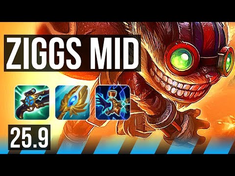 ZIGGS vs ZOE (MID) | EUW Master | 25.9