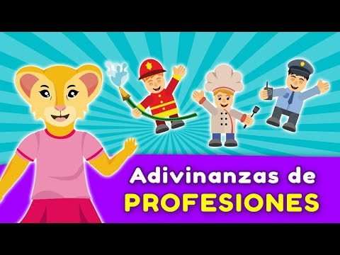 Professions and jobs riddles For Kids ► Learn Spanish