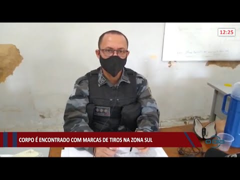 Corpo com marcas de tiro é encontrado na zona sul de Teresina 26 07 2021