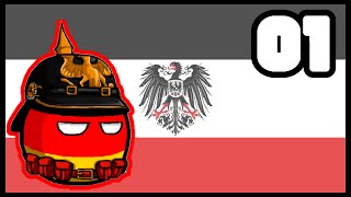 Início Grandioso do Império Alemão - Dictators:No Peace Countryballs