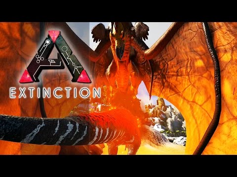 ARK EXTINCTION CORE EP19 - Matamos Um Boss DodoWyvern E Pegamos A Essencia!