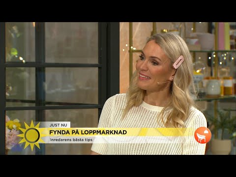 Så handlar du smart på sommarens loppisar - Nyhetsmorgon (TV4)