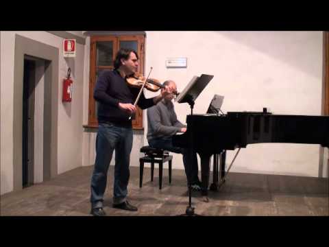 Filmato archivio 6 W.A.Mozart Sonata per violino e pianoforte in Sib KV 454 Largo-allegro