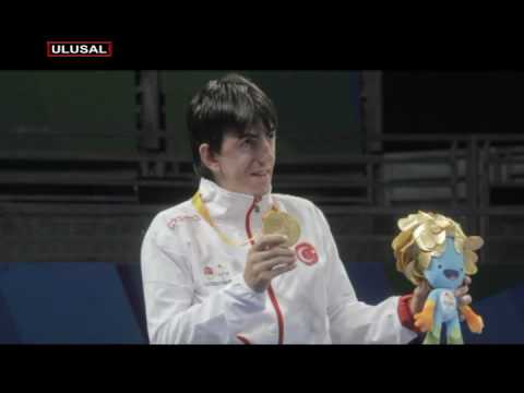 Masa tenisi tek erkeklerde Abdullah Öztürk altın madalya elde etti