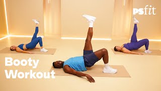10-Minute Glute Bridge and Booty Workout with Raneir Pollard