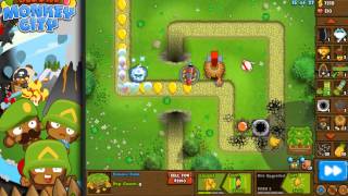 preview picture of video 'Bloons monkey city Mission MEGA Failer HD'