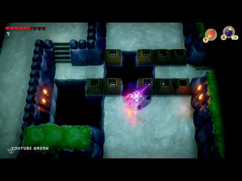 Angler's Tunnel - Dungeon #4 100% Guide [Hero Mode] Zelda Link's Awakening Switch Remake